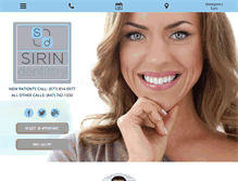 Tablet Screenshot of drsirin.com